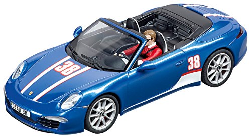 Carrera 27550 Evolution Analog Slot Car Racing Vehicle - Porsche 911 Carrera S Cabriolet "No.38" (1:32 Scale)