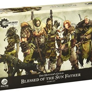 Steamfoged Games Guild Ball: Hunter Blessed of The Sun Father Expanded Starter Set Miniature Game Figure