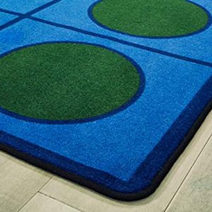 Seating Circles Rug, 8' x 12'