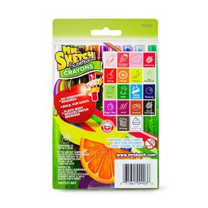Mr. Sketch 1951331 Scented Twistable Crayons, Assorted Colors, 18-Count