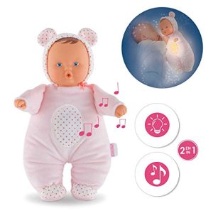 Corolle Mon Doudou Babibear 2-in-1 Musical Baby Doll & Nightlight