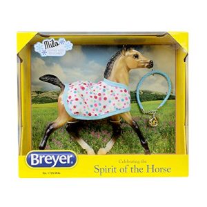Breyer Traditional Series Milo - Foal with Friendship Bracelet | Model Horse Toy | 7.5" x 7.5" | 1:9 Scale | Model # 1795