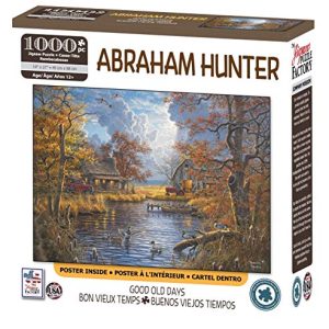 The Jigsaw Puzzle Factory Abraham Hunter-Good Old Days Jigsaw Puzzle (1000 Piece), Full-Color