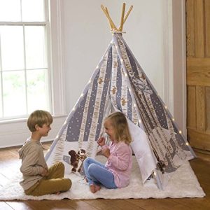 Magic Cabin Winter Woodland 4-Pole Teepee