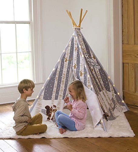 Magic Cabin Winter Woodland 4-Pole Teepee