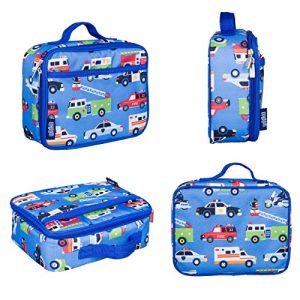 Wildkin Kids Insulated Lunch Box for Boys and Girls, Perfect Size for Packing Hot or Cold Snacks for School and Travel, Patterns Coordinate with Our Backpacks and Duffel Bags, Heroes