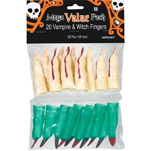 Halloween Witch and Vampire Plastic Finger