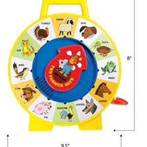Fisher Price Classic Toys - The Farmer Says See 'N Say - Great Pre-School Gift for Girls and Boys