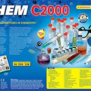 Thames & Kosmos Chem C2000 (V 2.0) Chemistry Set with 250 Experiments and 128 Page Lab Manual, Student Laboratory Quality Instruments & Chemicals