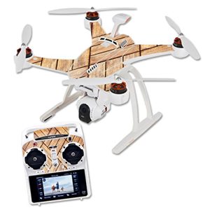 MightySkins Skin Compatible with Blade Chroma Quadcopter Drone wrap Cover Sticker Skins Parquet