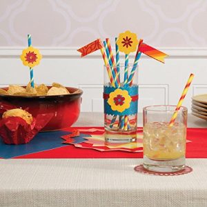David Tutera DTP206 Straws Fiesta, Yellow Orange