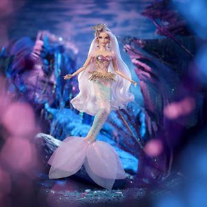 Barbie Collector Mermaid Enchantress Fantasy Doll with Pink and Blue Hair