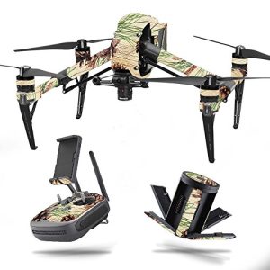 MightySkins Skin Compatible with DJI Inspire 2 - Pine Collage | Protective, Durable, and Unique Vinyl Decal wrap Cover | Easy to Apply, Remove, and Change Styles | Made in The USA