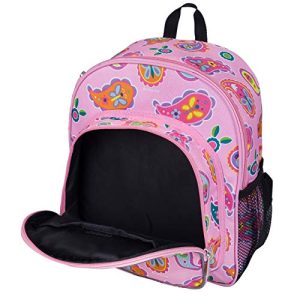 Wildkin 40210 Paisley Olive Kids 12 Inch Backpack, Pack 'n Snack