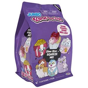 Squish-Dee-Lish Squishy Jumbo Toy, Squishies - Slow Rising Penguin with Baby, Soft Kids Squishy Toys 86714