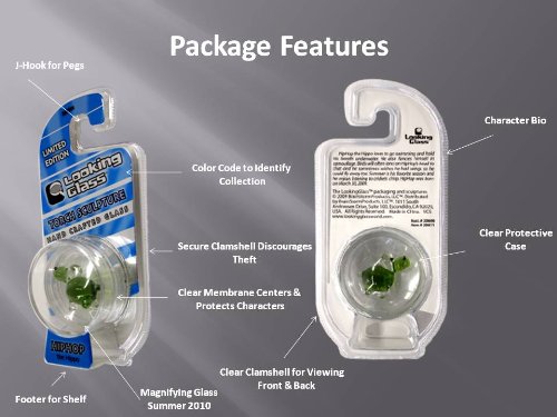 Looking Glass Miniature Collectible - Dinosaurs (4-Pack)