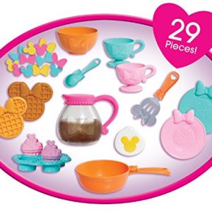 Just Play 89371 Minnie's Happy Helpers Brunch Café Kitchen Accessory Set, 39"