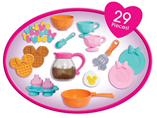 Just Play 89371 Minnie's Happy Helpers Brunch Café Kitchen Accessory Set, 39"