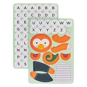 Petit Collage Magnetic Travel Game, Hang On Monkey, Ages 4+ Years