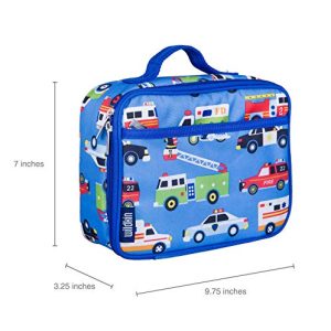 Wildkin Kids Insulated Lunch Box for Boys and Girls, Perfect Size for Packing Hot or Cold Snacks for School and Travel, Patterns Coordinate with Our Backpacks and Duffel Bags, Heroes