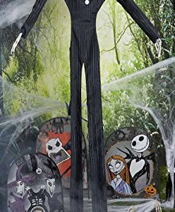 Disney The Nightmare Before Christmas Jack Skellington Full Size Poseable Hanging Character Decoration, Multi