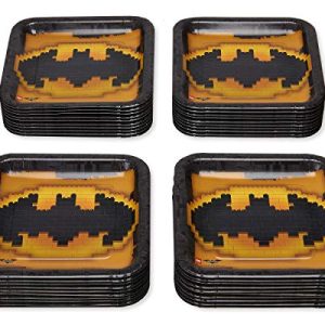 American Greetings Lego Batman Party Supplies, Paper Dessert Plates (40-Count)