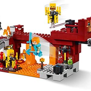 LEGO Minecraft The Blaze Bridge 21154 Building Kit, New 2019 (370 Pieces)