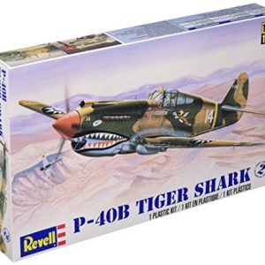 Revell 1:48 P - 40B Tiger Shark Plastic Model Kit