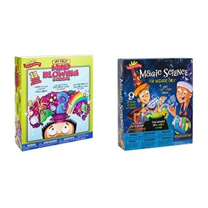 Scientific Explorer Mind Blowing Science Kit with Scientific Explorer Magic Science for Wizards Only Kit Bundle