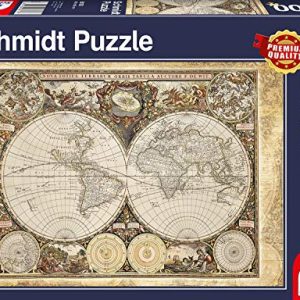 SCHMIDT Historical Map of the World Puzzle (2000-Piece)