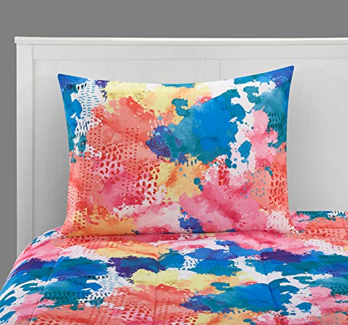 Heritage Kids Color Splash Bedding Set, Queen, Pink