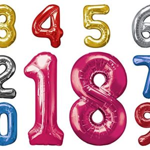 ANAGRAM INTERNATIONAL 2828901 Foil Balloon, 34", Red