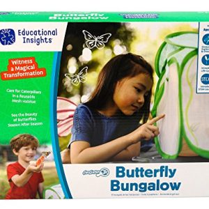 Educational Insights Geosafari Jr. Butterfly Bungalow: Life Science Introduction & STEM Learning