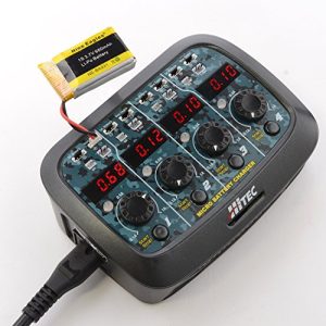 Hitec RCD 44212 X4 Micro AC/DC 1 Cell LiPo Charger