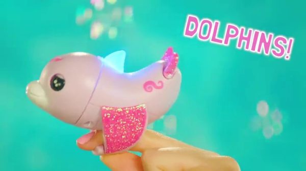 Fingerlings Light-Up Baby Tiger and Mini - Tilly and Tammy - Interactive Toy