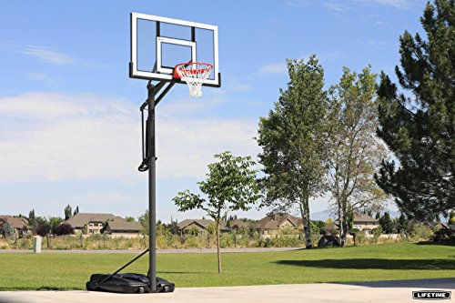 Lifetime 54 Inch Acrylic Portable Basketball Hoop
