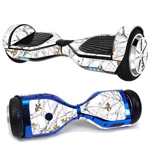 MightySkins Skin Compatible with Hover-1 H1 Hoverboard Scooter - Conceal Snow | Protective, Durable, and Unique Vinyl Decal wrap Cover | Easy to Apply, Remove, and Change Styles | Made in The USA