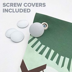 Oopsy Daisy Birchwood Owl Growth Chart, Pink, 12" x 42"