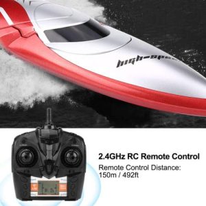 FidgetGear Skytech H100 2.4G 30 Km/H RC Boat High Speed Brushless Motor Wireless Remote SkyTech H106