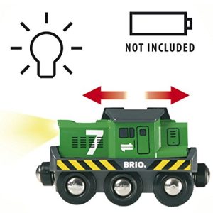 BRIO 33214 Freight Battery Engine | Toy Train for Kids Age 3 and Up