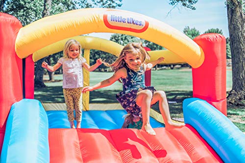 Little Tikes Inflatable Jump 'n Slide Bounce House w/heavy duty blower