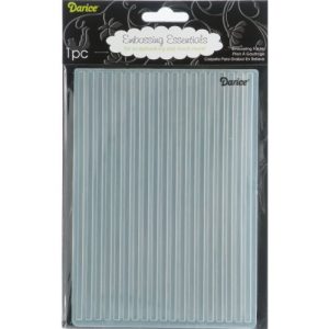 Darice Embosssing Folder Stripe Background 5X7
