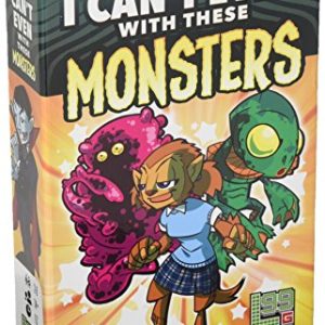 Level 99 Games I Can't Even with These Monsters Basic Card Game
