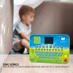 dreamGEAR My Arcade Learning Pad Educational Toy: 70 Brain and Puzzle Games, Over 200 Retro Style Games, Listen to Stories, Sing Songs, Play Games, 2.75 Inch Color Display, Battery Powered