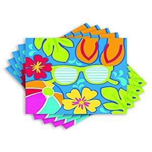 amscan Summer Splash Party Luncheon Napkins | 12 Ct.