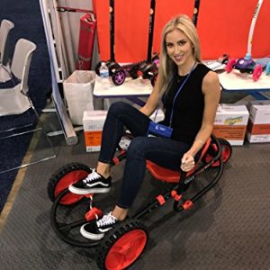 YBIKE Explorer Pedal Car, Blue/Black
