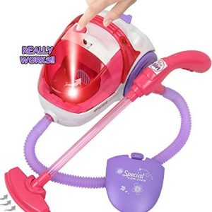 Click N' Play Toy Realistic Vacuum Cleaner, and House Keeping 8 Piece Play Set with Accessories - Perfect for 18 inch American Girl Dolls