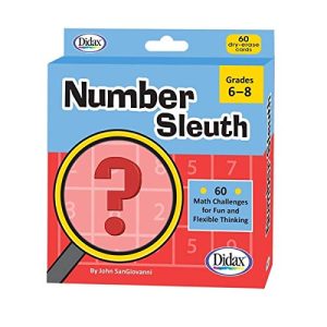 Didax Educational Resources Number Sleuth, Grades 6-8
