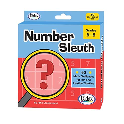 Didax Educational Resources Number Sleuth, Grades 6-8