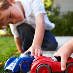 Green Toys Race Car-Pink